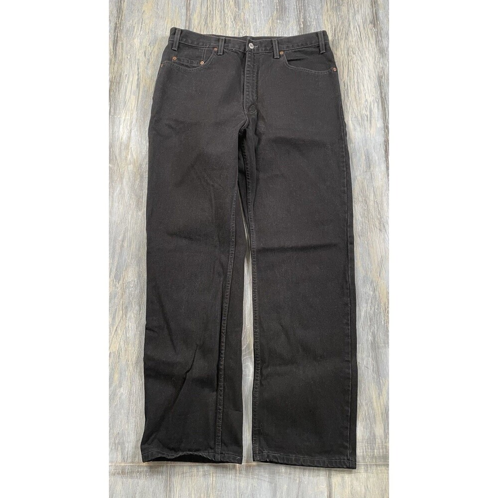 Levis 505 Black Jeans